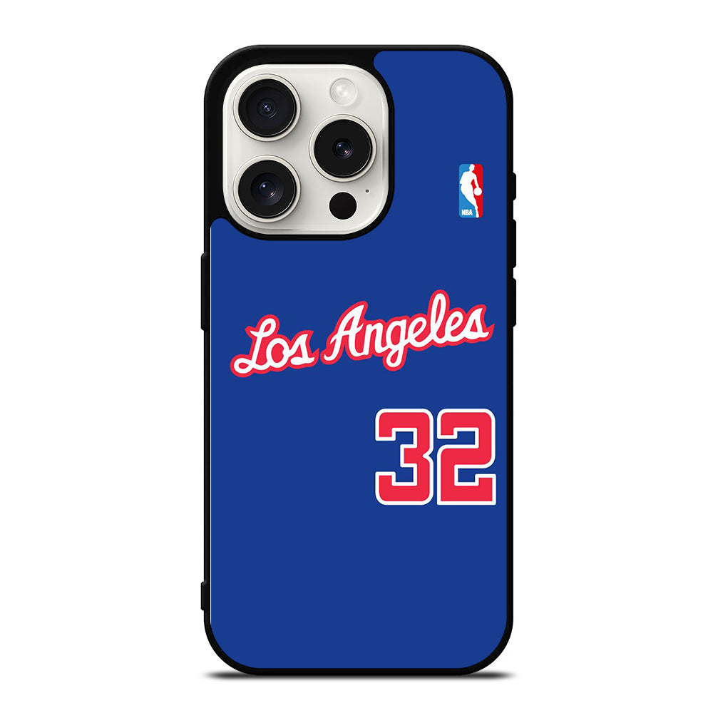 LOS ANGELES CLIPPERS JERSEY iPhone 15 Pro Case Cover