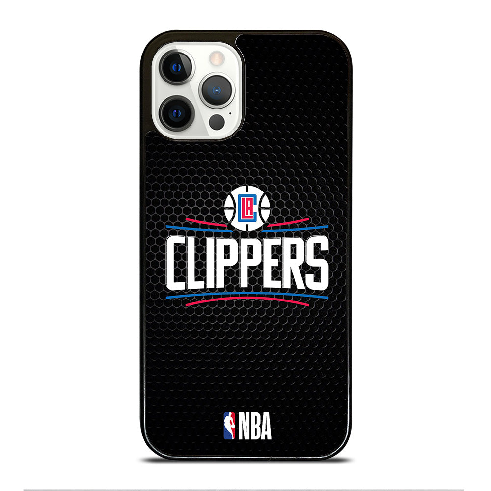LOS ANGELES CLIPPERS METAL LOGO iPhone 12 Pro Case Cover