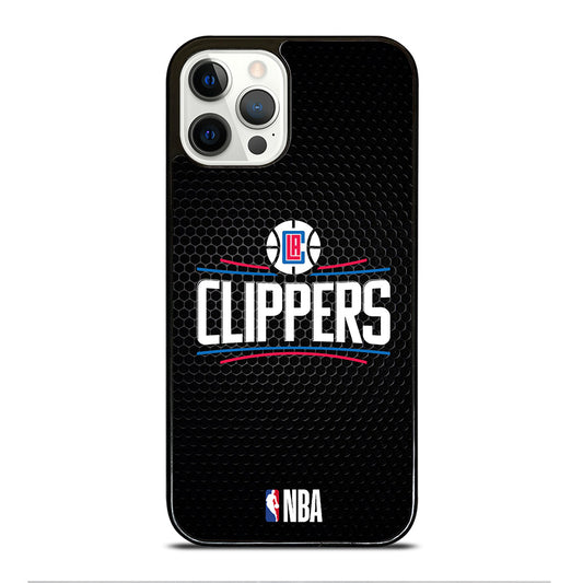 LOS ANGELES CLIPPERS METAL LOGO iPhone 12 Pro Case Cover