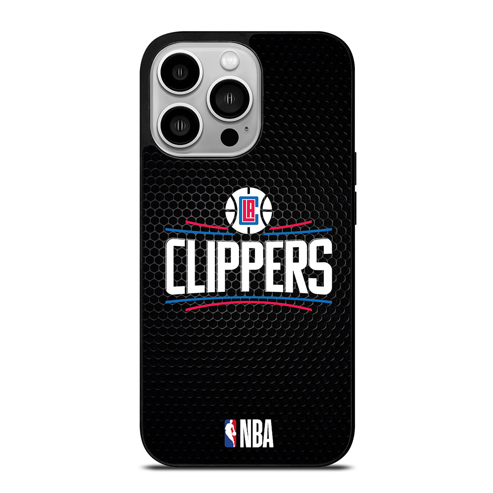LOS ANGELES CLIPPERS METAL LOGO iPhone 14 Pro Case Cover