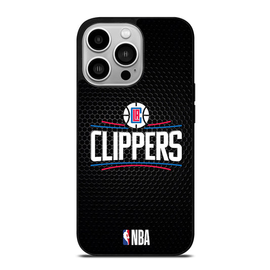 LOS ANGELES CLIPPERS METAL LOGO iPhone 14 Pro Case Cover