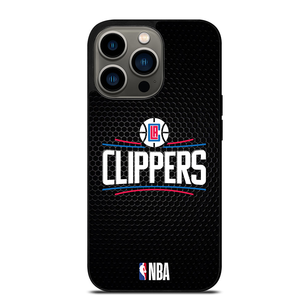 LOS ANGELES CLIPPERS METAL LOGO iPhone 13 Pro Case Cover