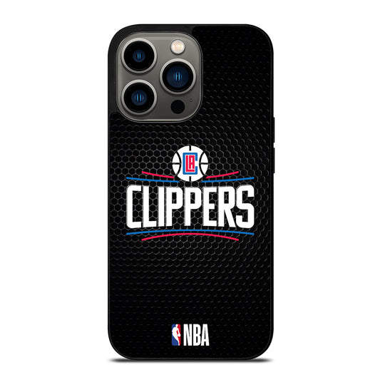 LOS ANGELES CLIPPERS METAL LOGO iPhone 13 Pro Case Cover