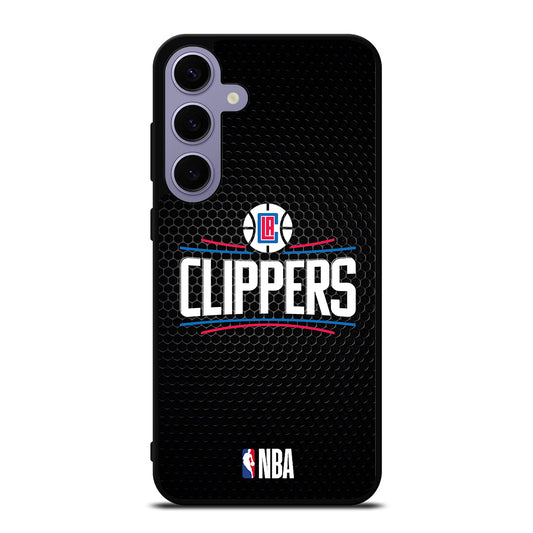LOS ANGELES CLIPPERS METAL LOGO Samsung Galaxy S24 Plus Case Cover