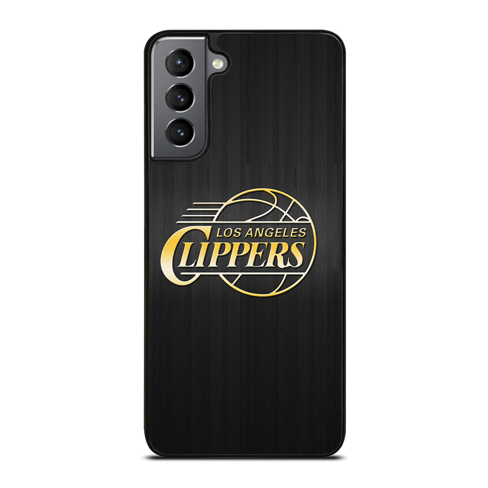 LOS ANGELES CLIPPERS WOODEN GOLD Samsung Galaxy S21 Plus Case Cover
