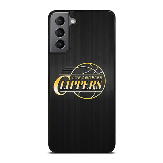 LOS ANGELES CLIPPERS WOODEN GOLD Samsung Galaxy S21 Plus Case Cover