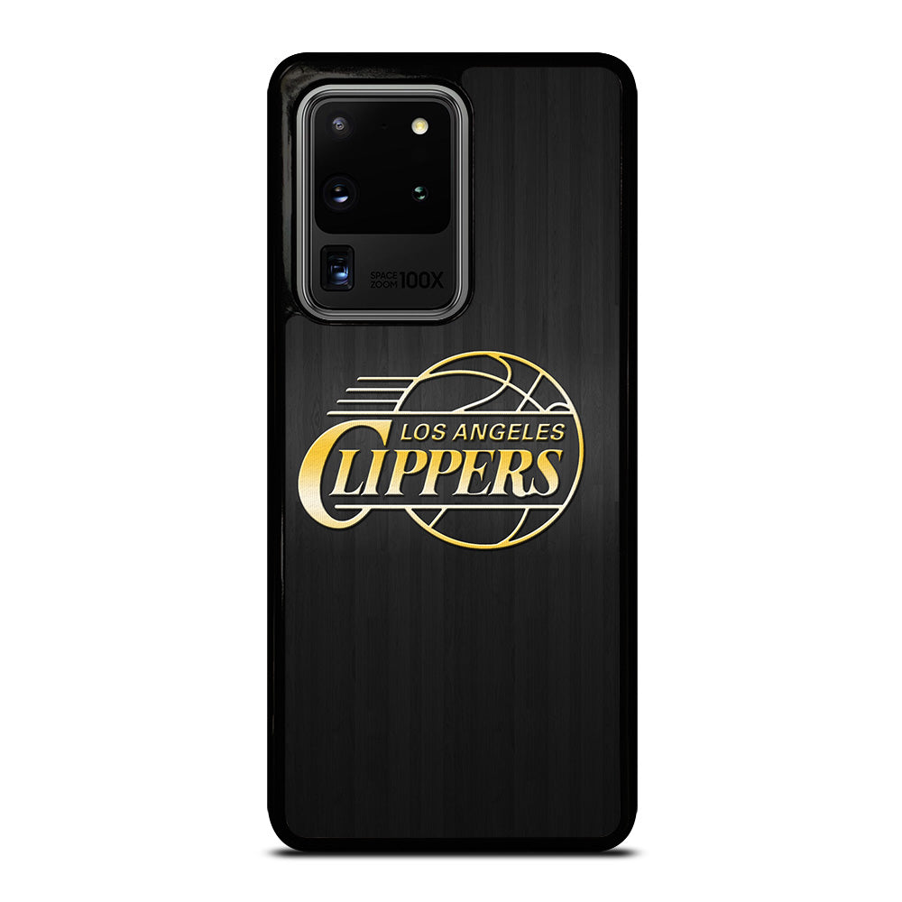 LOS ANGELES CLIPPERS WOODEN GOLD Samsung Galaxy S20 Ultra Case Cover