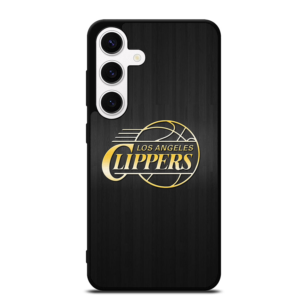 LOS ANGELES CLIPPERS WOODEN GOLD Samsung Galaxy S24 Case Cover