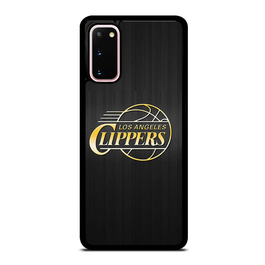 LOS ANGELES CLIPPERS WOODEN GOLD Samsung Galaxy S20 Case Cover