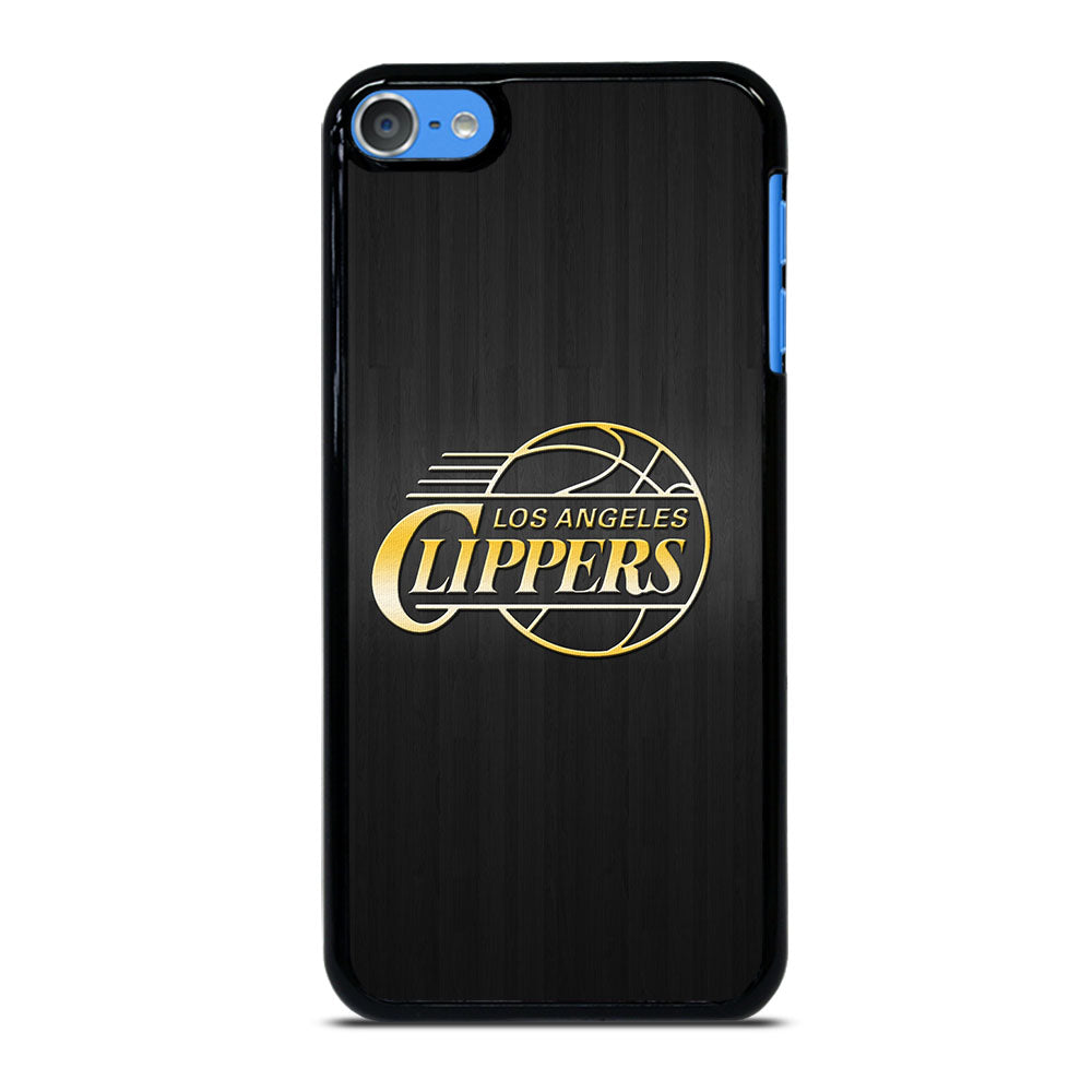 LOS ANGELES CLIPPERS WOODEN GOLD iPod Touch 7 Case Cover