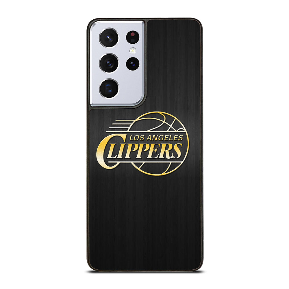 LOS ANGELES CLIPPERS WOODEN GOLD Samsung Galaxy S21 Ultra Case Cover