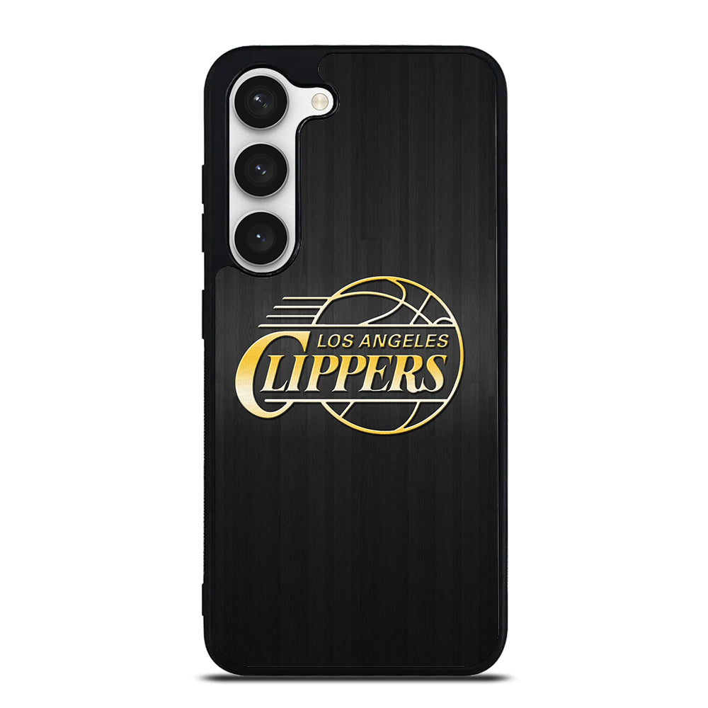 LOS ANGELES CLIPPERS WOODEN GOLD Samsung Galaxy S23 Case Cover