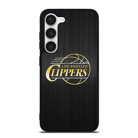 LOS ANGELES CLIPPERS WOODEN GOLD Samsung Galaxy S23 Case Cover