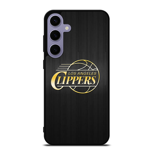 LOS ANGELES CLIPPERS WOODEN GOLD Samsung Galaxy S24 Plus Case Cover