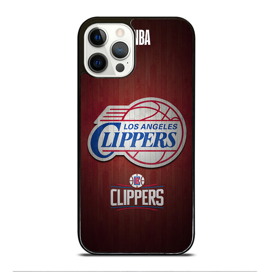 LOS ANGELES CLIPPERS WOODEN LOGO iPhone 12 Pro Case Cover