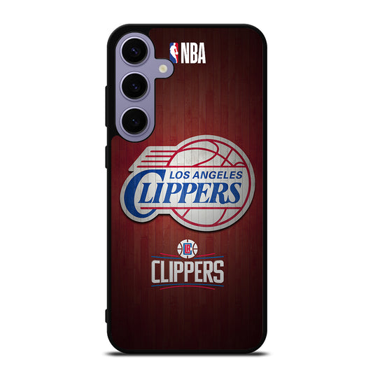 LOS ANGELES CLIPPERS WOODEN LOGO Samsung Galaxy S24 Plus Case Cover