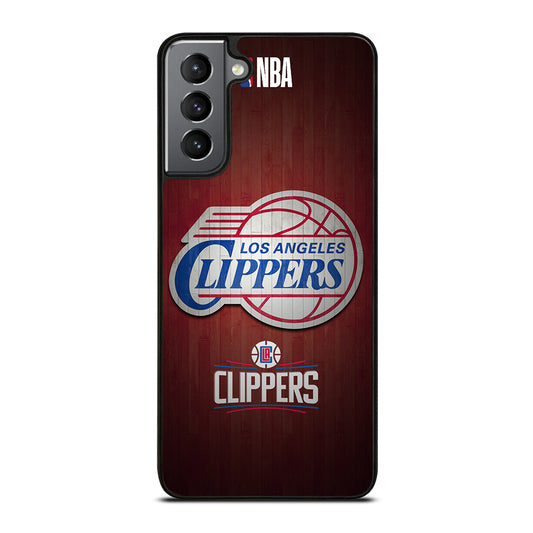LOS ANGELES CLIPPERS WOODEN LOGO Samsung Galaxy S21 Plus Case Cover