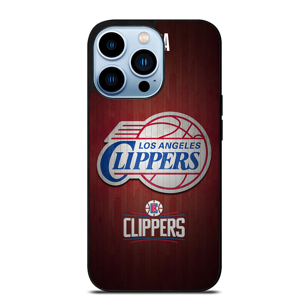 LOS ANGELES CLIPPERS WOODEN LOGO iPhone 13 Pro Max Case Cover