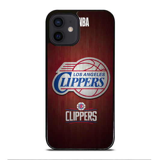 LOS ANGELES CLIPPERS WOODEN LOGO iPhone 12 Mini Case Cover