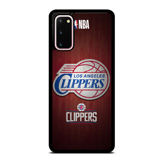 LOS ANGELES CLIPPERS WOODEN LOGO Samsung Galaxy S20 Case Cover