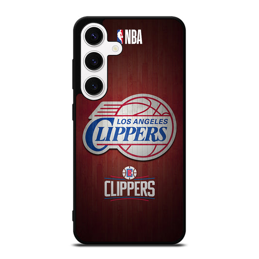 LOS ANGELES CLIPPERS WOODEN LOGO Samsung Galaxy S24 Case Cover