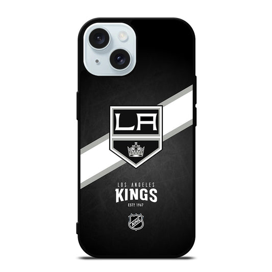 LOS ANGELES KINGS HOCKEY 3 iPhone 15 Case Cover