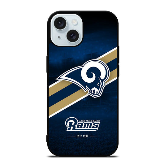 LOS ANGELES RAMS FOOTBALL LOGO 2 iPhone 15 Case Cover
