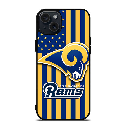 LOS ANGELES RAMS LOGO 1 iPhone 15 Plus Case Cover