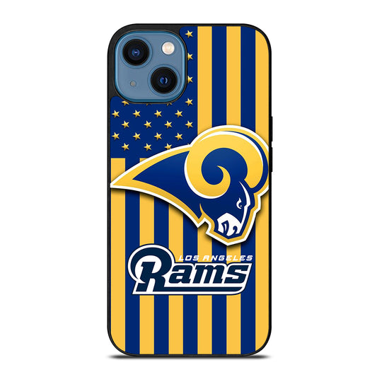 LOS ANGELES RAMS LOGO 1 iPhone 14 Case Cover