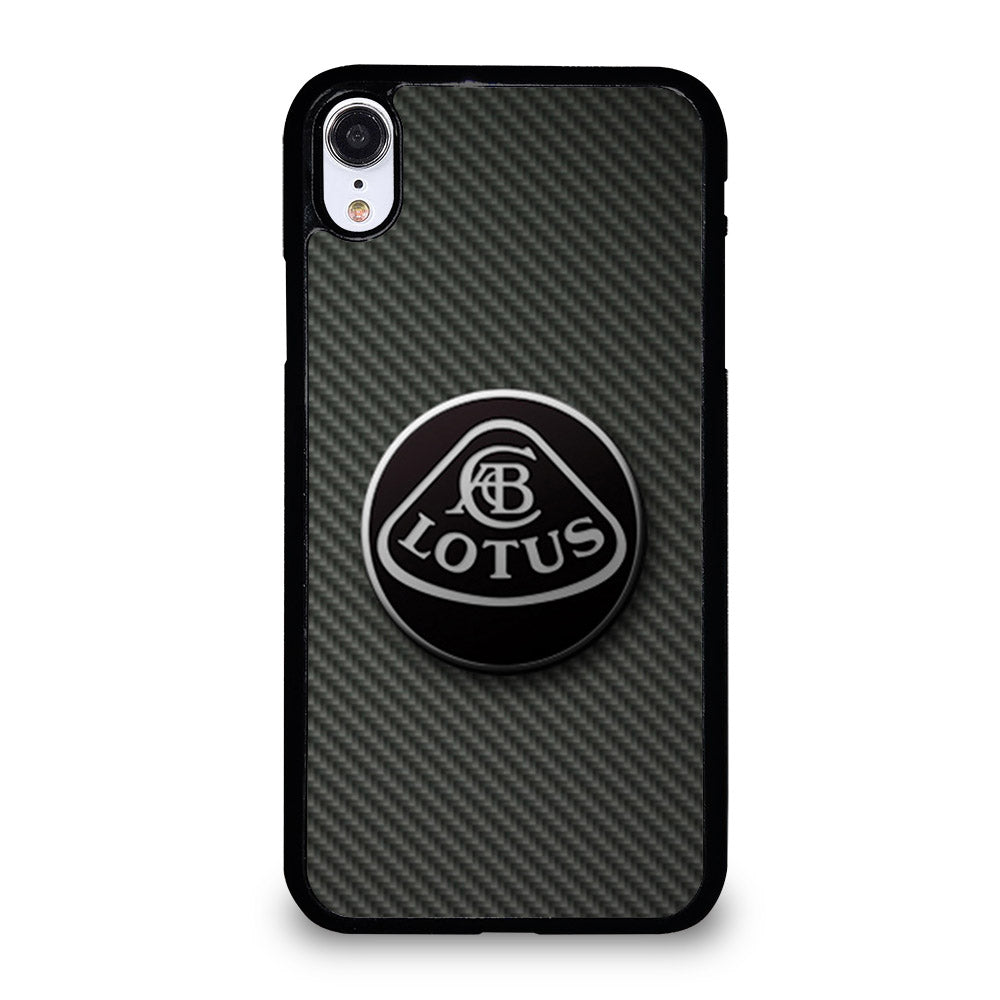 LOTUS CAR CARBON LOGO iPhone XR Case Cover