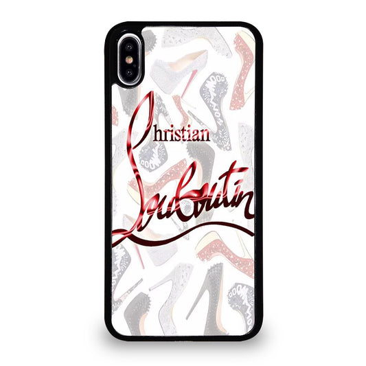 LOUBOUTIN ART LOGO iPhone XS Max Case Cover