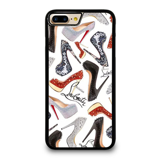 LOUBOUTIN LOGO PATTERN iPhone 7 / 8 Plus Case Cover