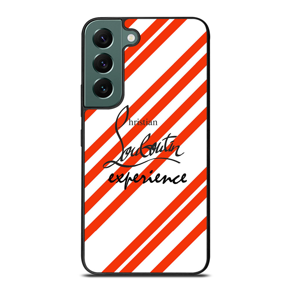 LOUBOUTIN LOGO STRIPE Samsung Galaxy S22 Case Cover