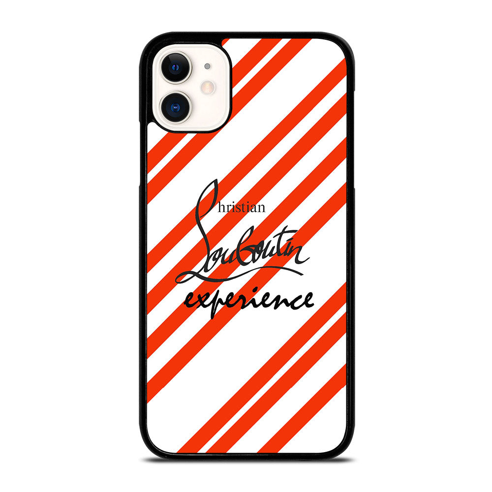 LOUBOUTIN LOGO STRIPE iPhone 11 Case Cover