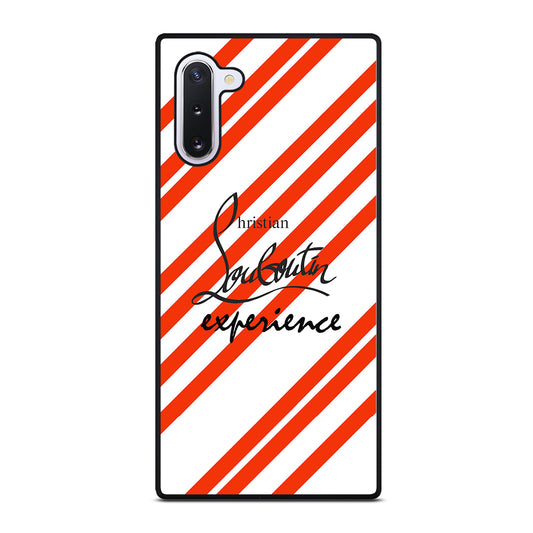 LOUBOUTIN LOGO STRIPE Samsung Galaxy Note 10 Case Cover