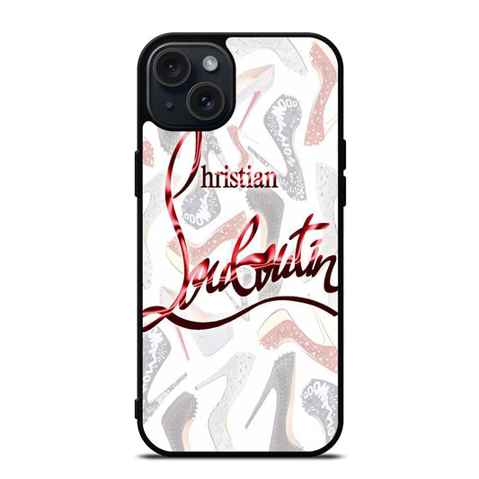 LOUBOUTIN ART LOGO iPhone 15 Plus Case Cover
