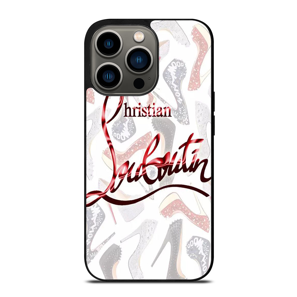 LOUBOUTIN ART LOGO iPhone 13 Pro Case Cover