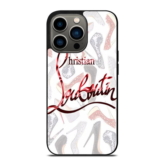 LOUBOUTIN ART LOGO iPhone 13 Pro Case Cover