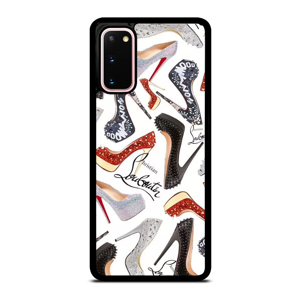 LOUBOUTIN LOGO PATTERN Samsung Galaxy S20 Case Cover