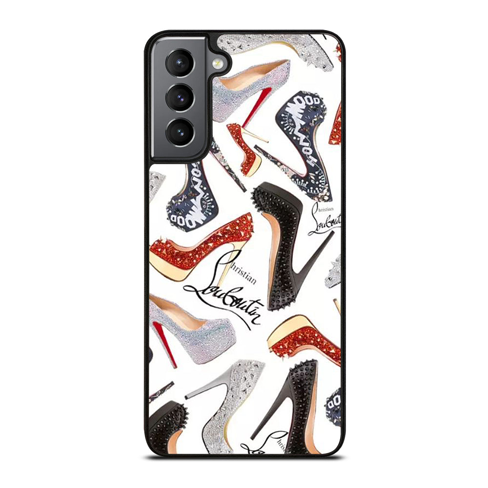 LOUBOUTIN LOGO PATTERN Samsung Galaxy S21 Plus Case Cover