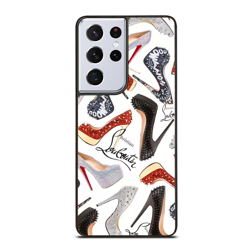 LOUBOUTIN LOGO PATTERN Samsung Galaxy S21 Ultra Case Cover