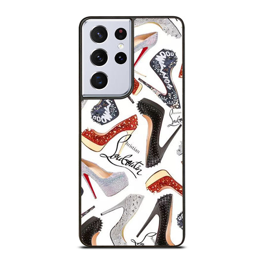 LOUBOUTIN LOGO PATTERN Samsung Galaxy S21 Ultra Case Cover