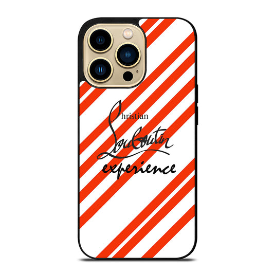 LOUBOUTIN LOGO STRIPE iPhone 14 Pro Max Case Cover