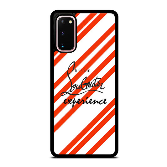 LOUBOUTIN LOGO STRIPE Samsung Galaxy S20 Case Cover