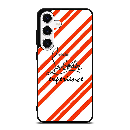 LOUBOUTIN LOGO STRIPE Samsung Galaxy S24 Case Cover