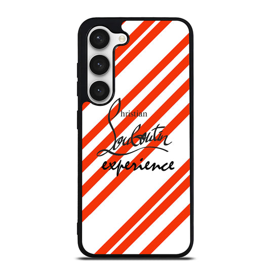 LOUBOUTIN LOGO STRIPE Samsung Galaxy S23 Case Cover