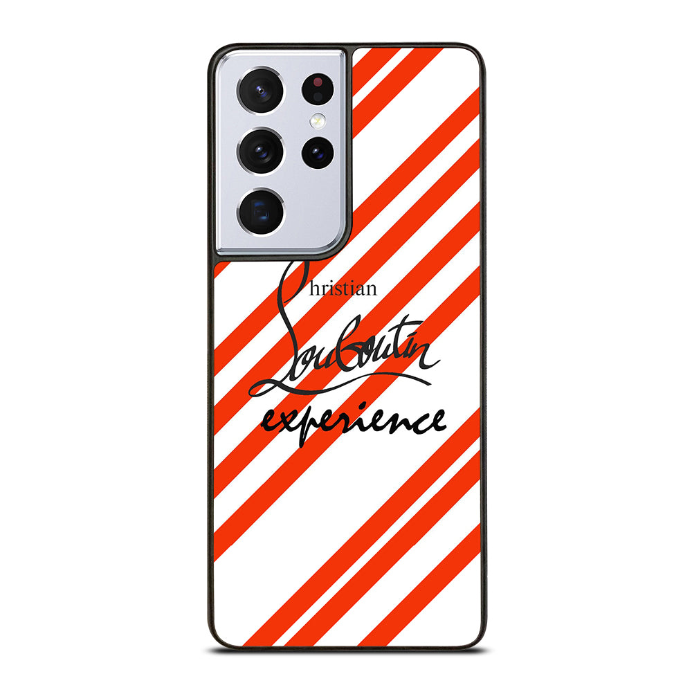 LOUBOUTIN LOGO STRIPE Samsung Galaxy S21 Ultra Case Cover