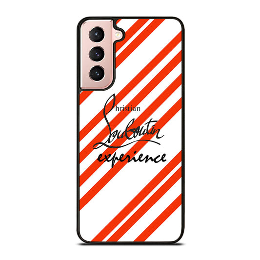 LOUBOUTIN LOGO STRIPE Samsung Galaxy S21 Case Cover