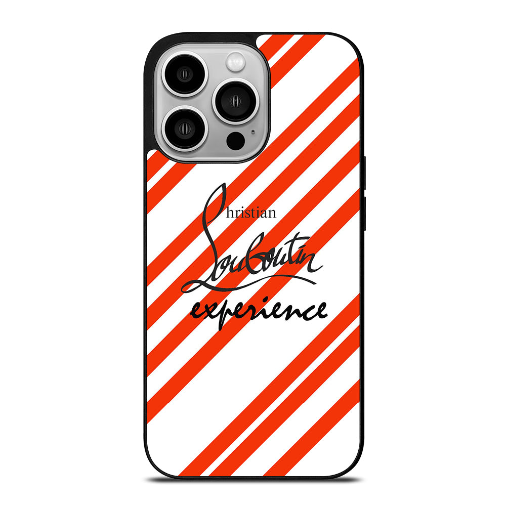 LOUBOUTIN LOGO STRIPE iPhone 14 Pro Case Cover