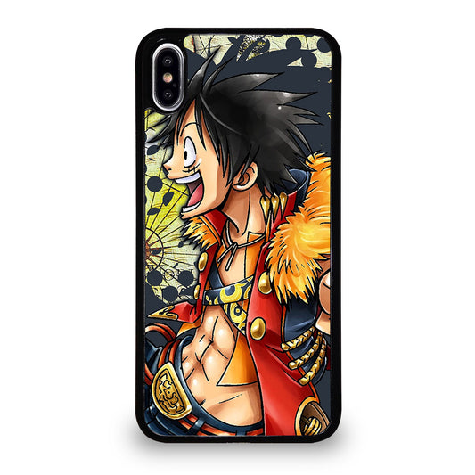 LUFFY ONE PIECE ART iPhone XS Max Case Cover